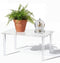 RattanView 1 Pcs 15 Inch Acrylic Risers Display Stands Rectangular 4-leg Acrylic Plant