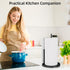 Countertop, Paper Towel Holder Freestanding Paper Towel Roll Holder with Weighted Base, Stainless Steel Standing