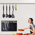 Gutapo 24 Pack Black S Shaped Hooks, Small Hanging Hangers for Bathroom Bedroom Office Kitchen Garden