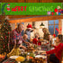 Nepnuser Grinchmas Fence Banner, Christmas Green Elf Holiday Party Decoration, Large Outdoor Sign