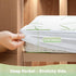 Crib Rayon Bamboo Waterproof Mattress Pad Cover, Soft Breathable Cooling Protection for Deep Pocket Mattresses