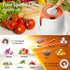 Sunfuny Mini Cordless Food Processor, Wireless 5-Cup Glass Bowl Chopper, 6000mAh Battery USB-C Rechargeable Vegetable