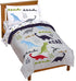 Jay Franco Trend Collector Dinosaur Roar 4 Piece Toddler Bed Set -