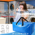 Heavy Duty Extra Large Moving Bags Storage Tote - 2 Pack, Strong Handles & Backpack Straps, Space Saving Alternative to