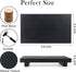 Black Farmhouse Bathroom Counter Tray Decor, Wooden Risers for Kitchen Soap Sink, Decorative Vanity Tray Stand