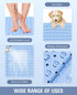 47.2" 31.5" Yolife Extra Large TPE Shower Mat, L x W Anti Slip Bath Mat with Drain Holes and Suction Cups, Large Size