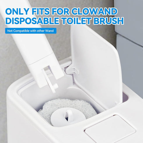 48 Disposable Toilet Brush with Refills,Toilet Bowl Cleaner,Toilet Cleaning Supplies,Toilet Bowl Brush,Toilet Cleaner
