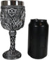 Ebros Celestial Celtic Triple Goddess Maiden Mother Crone Wine Goblet Chalice Figurine - Wiccan Decor