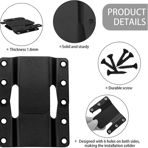 Sofa Interlock Sectional Couch Connector Bracket, Universal Furniture Interlocking Photo Frame Mirror Inter Lock 6 Pack