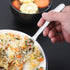 Asian Soup Spoons, Chinese Soup Spoons, Thick Heavy Stainless Steel Soup Spoons, Set of 4 Flat Square Spoon