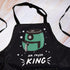 BWWKTOP Adjustable Air Fryer Oven Apron with Pockets, Gifts for Air Fryer Lovers & Chefs, Air Fryer King