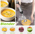 Bonsenkitchen Immersion Handheld Blender with Whisk, 500W, 20-Speed & Turbo Mode Stick Blender for Soup, Smoothie,