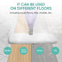 3 Pack S3501 S3601 Steam Pocket Mop Pads for Shark S3500 Series, Washable Compatible with S3501 S3601 S3550 S3901