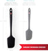 DI ORO Seamless Series Pro 14 Inch Extra Large Silicone Spatula - 600°F Heat-Resistant Rubber Spatula for Baking,