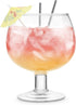 Final Touch Fishbowl Glass, Extra Large Unique Drinking Cup for Oversized Margaritas, 44 Oz Fun Drinkware
