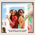 20 Packs Cute Mini Photo Frame Holder, 3 Inches Plastic Colorful Photo Display for Fujifilm Instax, Fridge, Office