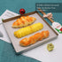 Nonstick Square Baking Pan - 11x11 Inch Carbon Steel Cake Sheet for Oven Baking - Gold