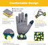 Women's Thorn Proof Gardening Gloves, Slip Resistant Work Gloves for Rose Pruning and Cactus Handling