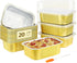 LNYZQUS 30oz Aluminum Pans, 20 Pack Foil Baking Tins with Lids, 7"x5" Disposable Cake Tin