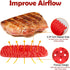 Upgrade Reusable Air Fryer Liners, 2 Size Options - 9 Inch Square, BPA Free Non-Stick Silicone Air Fryer Mats