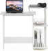 Furinno Efficient Home Laptop Notebook Computer Desk - White/White