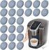 Appliance Sliders for Kitchen Appliances - 24 PCS Self-Adhesive Small Slider, Easy Moving & Space Saving Kitchen Gadgets
