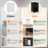 150L Laundry Hamper with Wheels, Rolling Laundry Basket with Metal Frame and Removable Bag, Large & Tall Dirty Clothes