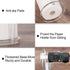 Paper Towel Holder Countertop Clear Acrylic Paper Towel Dispenser, Premium Arcylic Paper Towel Holder Stand for Kitchen Countertop, One-Handed Manipulation Countertop Roll Dispenser(DP014) by Dealpoli
