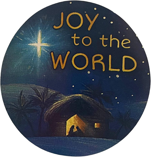 The Holy Family Assorted Nativity Scenes Stickers, 1 1/2 Inch, Roll of 100