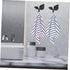 4pcs Bathroom Door Hooks, Entryway Key Hook Wall Coat Hooks, Decorative Iron Art Hook Leaf Shaped