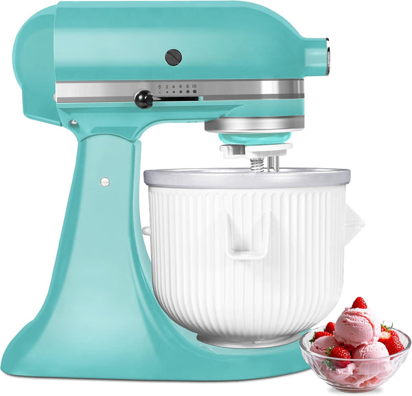 SIMBIKOO Ice Cream Maker Attachment for KitchenAid Stand Mixer, Kithcen aid Ice Cream