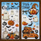 Horaldaily 83 PCS Halloween Window Cling Stickers: Ghosts & Pumpkins for Home Party Supplies Decoration