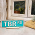 TBR Dead But Well Read Sign Funny Bookish Decor for Bookshelf, Library, or Reading Nook Book Shelf Decorative Gift