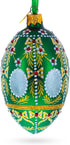 1908 Alexander Palace Royal Egg Glass Ornament, 4 Inches