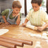 Wooden Rolling Pin for Baking - Professional Dough Roller, 15-3/4 Inch Beech Wood for Pizza and Cookies