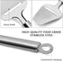 Cheese Slicer Stainless Steel - Heavy Duty Plane Cheese Cutter, Shaver, Server for Semi-Soft, Semi-Hard Cheese
