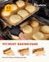 Katbite Unbleached Parchment Paper Roll, 15in x 242ft, Non-Stick with Serrated Cutter for Baking