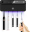 Bloom Toothbrush Sanitizer and Holder for Bathroom Walls, Strong 3M Adhesive, Time