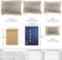 NEPAK 600 Pcs Disposable Tea Filter Bags for Loose Tea, Drawstring Empty Tea Bags, 100% Natural Unbleached Paper