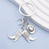iMagitek 25 Pcs Western Cowboy Keychains - Western Party Favors Hat Boot Horseshoe Keychains for Guests