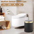 3.7 Automatic Bathroom Trash Cans Touchless, Gallon Modern Motion Sensor Trash Can with Lid,Diaper Trash Bin,Plastic