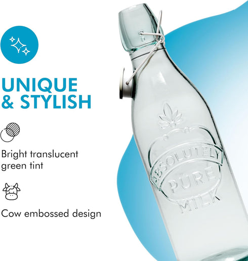 34 oz Amici Hermetic Milk Bottle