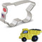 Construction Dump Truck Cookie Cutter - 4.5", Made in USA by Ann Clark
