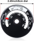 Frienda Wood Stove Thermometer, Magnetic Oven Temperature Meter for Wood Burning Stoves, Avoid Overheating