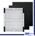 PUREBURG IAF-H-100B Replacement Filter Set for Idylis AC-2125, AC-2126, H13 HEPA + Activated Carbon