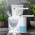Hillyfe Set,Silicone Brush,5 Toilet Brush and Holder Removable Cleaner PCS Toilet Bowl Cleaner Tablets and Wall-Mount