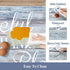 HEBE Anti Fatigue Kitchen Mat Set of 2, Non Slip Cushioned Waterproof Kitchen Mats for Floor, Comfort Standing Desk Mat