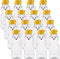 Bekith 16 Pack 8 Fluid Oz Plastic Bear Honey Bottle Jars, Honey