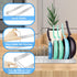 Adjustable Pot and Pan Organizer, Heavy Duty Lid Organizer for Kitchen Storage with 10 Compartments