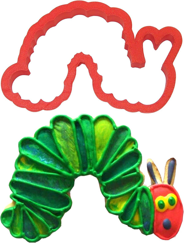 Caterpillar Cookie Cutter, 5 Inch, Hand Made in the USA